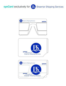 eyeCard Pocket Readers. Reading glasses size of a credit card. Promotion.