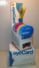 Load image into Gallery viewer, eyeCard Pocket Readers. Reading glasses size of a credit card. Retail.
